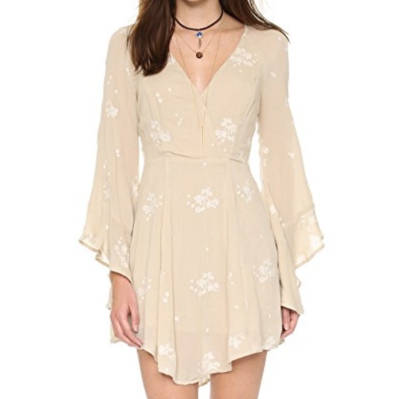 Free People Dresses & Skirts - Free People Jasmine Embroidered Mini Dress